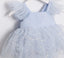 STAR SEQUIN EMBELLISHED TULLE BABY ROMPER PERFECT FOR BIRTHDAYS SPECIAL OCCASIONS AND WEDDINGS