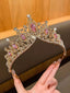BIG CROWN TIARA ELEGANT AND SWEET STYLE FASHION HAIR HOOP SUITABLE FOR PERFORMANCE BIRTHDAY AND WEDDDING USAGE