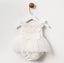 BUTTERFLY ANGEL WING LACE AND TULLE DETAILED DRESS WITH SPARKLING FLORAL HAIR CLIP PERFECT FOR BIRTHDAYS WEDDINGS AND CHRISTENINGS