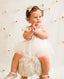 BUTTERFLY ANGEL WING LACE AND TULLE DETAILED DRESS WITH SPARKLING FLORAL HAIR CLIP PERFECT FOR BIRTHDAYS WEDDINGS AND CHRISTENINGS