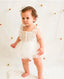BUTTERFLY ANGEL WING LACE AND TULLE DETAILED DRESS WITH SPARKLING FLORAL HAIR CLIP PERFECT FOR BIRTHDAYS WEDDINGS AND CHRISTENINGS