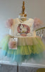 COLORFUL UNICORN PARTY DRESS