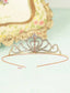 CRYSTAL QUEEN CROWN ACCESSORIZED MINT GREEN PINK WHITE BABY BLUE SPARKLING PRINCESS BIRTHDAY WEDDING SPECIAL OCCASION DRESS