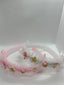 ELEGANT FLORAL DETAIL BOW TULLE HEADBAND