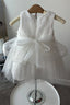 ELEGANT WHITE TULLE DRESS