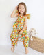 FLORAL PRINT JUMPSUIT WITH HAT