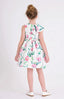 FLORAL RUFFLED DRESS WITH MATCHING BOW HEADBAND