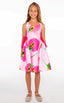 Floral Print Pink Dress