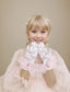 GIRLS LACE WEDDING GLOVES BOWKNOT BREATHABLE MESH FOR WEDDING BIRTHDAY FIRST COMMUNION BAPTISM PHOTOGRAPHY PRINCESS ELEGANT PARTY