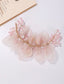 HAND WOVEN COPPER WIRE PEARL FLORAL HEADBAND SUITABLE BIRTHDAY WEDDING FOR GIRLS