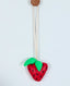 STRAWBERRY STRIPED DRESS SET