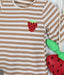 STRAWBERRY STRIPED DRESS SET