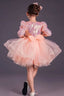 SEQUIN TULLE PRINCESS DRESS WITH MATCHING HAIR ACCESSORY