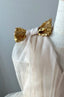 LAYERED TULLE SPECIAL OCCASION DRESS WITH SEQUIN BOW