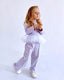 LILAC TUTU TOP AND BOTTOM TRACKSUIT SET