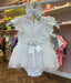 ELEGANT LACE BABY ROMPER SET
