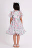 GIRLS ENCHANTING ORGANZA FLORAL DRESS
