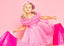 PRINCESS BIRTHDAY SPECIAL DAY DRESS WITH TAILED CROWN COMBINATION