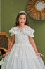 SPARKLING ENCHANTING ROYAL GRANDEUR COMMUNION DRESS 2-6 YEARS