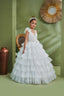 FAIRY-TALE INSPIRED LAYERED FLORAL PRINCESS WEDDING BIRTHDAY COMMUNION DRESS 7-11 YEARS