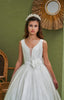 RADIANTLY ELEGANT WEDDING GRADUATION COMMUNION DRESS 7-11 YEARS