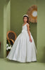 RADIANTLY ELEGANT WEDDING GRADUATION COMMUNION DRESS 7-11 YEARS