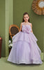 FLOWER DETAILED ENCHANTING WEDDING BIRTHDAY SPECIAL OCCASION DRESS 7-11 YEARS