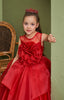 FLOWER DETAILED ENCHANTING WEDDING BIRTHDAY SPECIAL OCCASION DRESS 7-11 YEARS