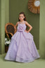 FLOWER DETAILED ENCHANTING WEDDING BIRTHDAY SPECIAL OCCASION DRESS 7-11 YEARS