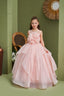 FLOWER DETAILED ENCHANTING WEDDING BIRTHDAY SPECIAL OCCASION DRESS 7-11 YEARS
