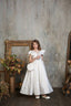 PINK WHITE BLACK CRYSTAL EMBELLISHED WAIST ACCESSORY WITH DETAILED CRYSTAL WORK V NECK WEDDING CHRISTENING HOLIDAY AND SPECIAL OCCASION DRESS