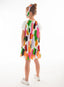 PALETTE DRESS WITH MATCHING HAIR ACCESSORY