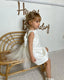PEARL HEADBAND ACCESSORIZED WHITE BACK BOW TULLE WEDDING BAPTISM BIRTHDAY SPECIAL OCCASION DRESS