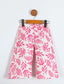 RUFFLED BOW DETAILED PATTERNED PANTS BLOUSE 2 PIECE SET