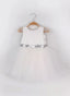Pink Angel Wings Tutu Dress (Floral Headband Accessory Combination)