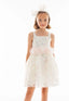 SPECIAL OCCASION DRESS WITH BOW HEADBAND COMBINATION