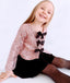 SATIN BOW SEQUIN SET
