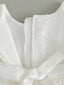WHITE LACE DRESS SET WITH DELICATE DETAILS ROUND NECK PERFECT FOR BAPTISMS WEDDINGS BIRTHDAYS AND SPECIAL PHOTOSHOOTS WITH MATCHING BONNET 0-2 YEARS