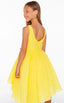 YELLOW JACQUARD DRESS