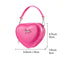 BARBIE HOT PINK HEART SELLY BAG