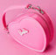 BARBIE HOT PINK HEART SELLY BAG