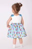 BLOSSOM DELIGHT DRESS - 2 PIECE SET