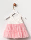 BLUSH PINK LACE BABY DRESS 9M-24M