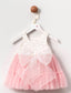 BLUSH PINK LACE BABY DRESS 9M-24M
