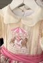 CAROUSEL EMBROIDERED BIRTHDAY SPECIAL OCCASION DRESS