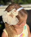 ECRU TEDDY BEAR HAIR CROWN