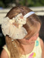 ECRU TEDDY BEAR HAIR CROWN