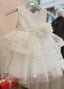 ELEGANT WHITE TULLE DRESS
