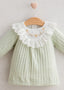 FLORAL EMBROIDERED BRODE DRESS 6-24M