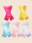 GIRLS SILK GLOVES FOR BIRTHDAY PARTY WEDDING STAGE PERFORMANCE SPECIAL OCCASION DRESS DECOR